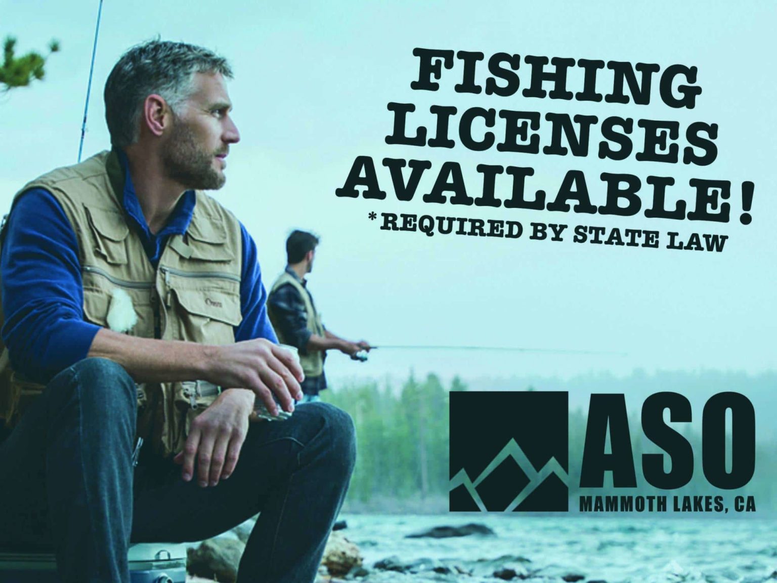 Get Fishing Licenses for Mammoth Lakes, CA ASO Mammoth