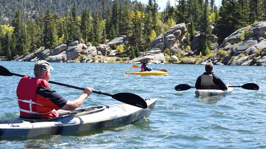 Kayak and Stand Up Paddle Boarding in Mammoth Lakes