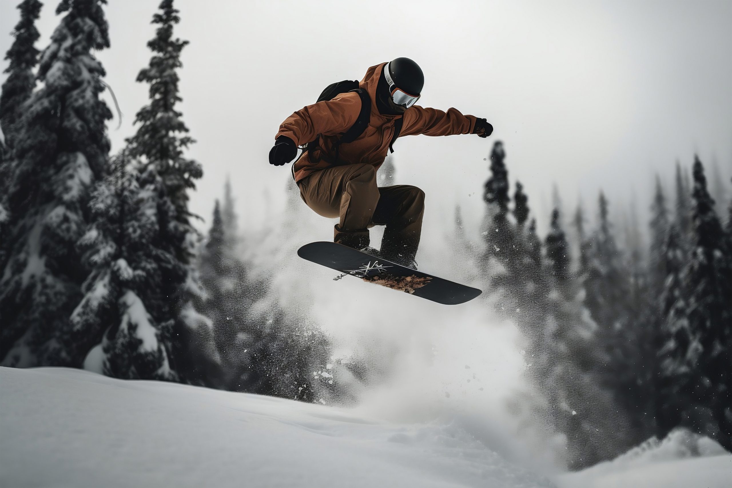 snowboarding